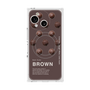 プレミアムスクエアケース with SnapMag［ BROWN-Chocolate ］