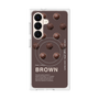 プレミアムスクエアケース with SnapMag［ BROWN-Chocolate ］
