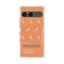 プレミアムスクエアケース with SnapMag［ ORANGE-Shrimp ］