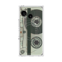 プレミアムスクエアケース with SnapMag［ RETORO CASSETTE TAPE - Skeleton Blue ］
