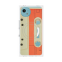 プレミアムスクエアケース with SnapMag［ RETORO CASSETTE TAPE - Opacity White ］