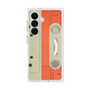 プレミアムスクエアケース with SnapMag［ RETORO CASSETTE TAPE - Opacity White ］