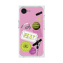 プレミアムスクエアケース with SnapMag［ Playful sticker - Dusty Pink ］