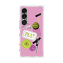 プレミアムスクエアケース with SnapMag［ Playful sticker - Dusty Pink ］