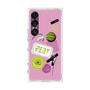 プレミアムスクエアケース with SnapMag［ Playful sticker - Dusty Pink ］