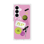 プレミアムスクエアケース with SnapMag［ Playful sticker - Dusty Pink ］
