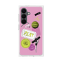 プレミアムスクエアケース with SnapMag［ Playful sticker - Dusty Pink ］