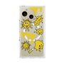 プレミアムスクエアケース with SnapMag［ PAINTING SMILE Yellow ］