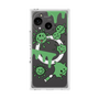 プレミアムスクエアケース with SnapMag［ PAINTING SMILE Green ］
