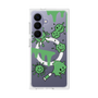 プレミアムスクエアケース with SnapMag［ PAINTING SMILE Green ］