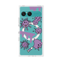 プレミアムスクエアケース with SnapMag［ PAINTING SMILE Purple ］