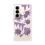 プレミアムスクエアケース with SnapMag［ PAINTING SMILE Purple ］