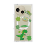 プレミアムスクエアケース with SnapMag［ DRAWING PAPER Green ］