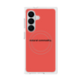 プレミアムスクエアケース with SnapMag［ NATURAL COMMODITY Red ］
