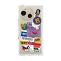 プレミアムスクエアケース with SnapMag［ Demon Friends Sticker .1 ］