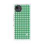 プレミアムスクエアケース with SnapMag［ Checkered Green - ギンガムチェック グリーン ］