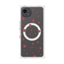 プレミアムスクエアケース with SnapMag［ Dippin dots Red - ディッピンドッツ レッド ］
