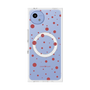 プレミアムスクエアケース with SnapMag［ Dippin dots Red - ディッピンドッツ レッド ］