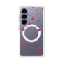 プレミアムスクエアケース with SnapMag［ Dippin dots Red - ディッピンドッツ レッド ］