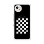 プレミアムスクエアケース with SnapMag［ Racing checkered flag - レーシングチェッカーフラッグ ］