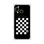 プレミアムスクエアケース with SnapMag［ Racing checkered flag - レーシングチェッカーフラッグ ］