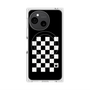 プレミアムスクエアケース with SnapMag［ Racing checkered flag - レーシングチェッカーフラッグ ］