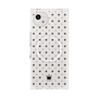 プレミアムスクエアケース with SnapMag［ CASEPLAY Crown dots Black - ケースプレイ・クラウン・ドッツ ブラック ］