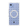 プレミアムスクエアケース with SnapMag［ CASEPLAY Crown dots Black - ケースプレイ・クラウン・ドッツ ブラック ］