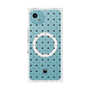 プレミアムスクエアケース with SnapMag［ CASEPLAY Crown dots Black - ケースプレイ・クラウン・ドッツ ブラック ］