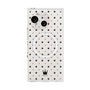 プレミアムスクエアケース with SnapMag［ CASEPLAY Crown dots Black - ケースプレイ・クラウン・ドッツ ブラック ］