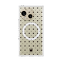 プレミアムスクエアケース with SnapMag［ CASEPLAY Crown dots Black - ケースプレイ・クラウン・ドッツ ブラック ］