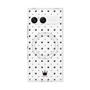 プレミアムスクエアケース with SnapMag［ CASEPLAY Crown dots Black - ケースプレイ・クラウン・ドッツ ブラック ］