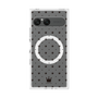 プレミアムスクエアケース with SnapMag［ CASEPLAY Crown dots Black - ケースプレイ・クラウン・ドッツ ブラック ］