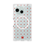 プレミアムスクエアケース with SnapMag［ CASEPLAY Crown dots Red - ケースプレイ・クラウン・ドッツ レッド ］