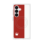 プレミアムスクエアケース with SnapMag［ CASEPLAY Bi-Colors Red & White - ケースプレイ・バイカラー レッド＆ホワイト ］
