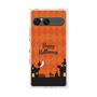 プレミアムスクエアケース with SnapMag［ Halloween World - Orange ］