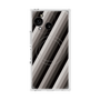 プレミアムスクエアケース with SnapMag［ Middle Stripe - Black ］