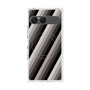 プレミアムスクエアケース with SnapMag［ Middle Stripe - Black ］