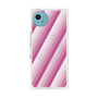 プレミアムスクエアケース with SnapMag［ Middle Stripe - Pink ］