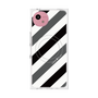 プレミアムスクエアケース with SnapMag［ Big Stripe - Black × Gray ］