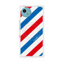 プレミアムスクエアケース with SnapMag［ Big Stripe - Red × Blue ］