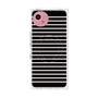 プレミアムスクエアケース with SnapMag［ Middle Border - Black ］