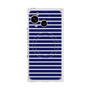 プレミアムスクエアケース with SnapMag［ Middle Border - Blue ］