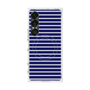 プレミアムスクエアケース with SnapMag［ Middle Border - Blue ］