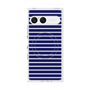 プレミアムスクエアケース with SnapMag［ Middle Border - Blue ］