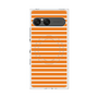 プレミアムスクエアケース with SnapMag［ Middle Border - Orange ］