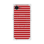 プレミアムスクエアケース with SnapMag［ Middle Border - Red ］