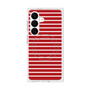 プレミアムスクエアケース with SnapMag［ Middle Border - Red ］