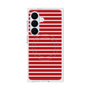 プレミアムスクエアケース with SnapMag［ Middle Border - Red ］
