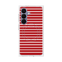 プレミアムスクエアケース with SnapMag［ Middle Border - Red ］
